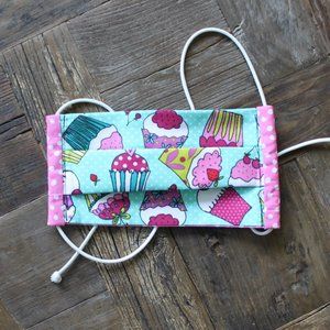 Face Mask, 100% Cotton, 3 Layer, Made in USA